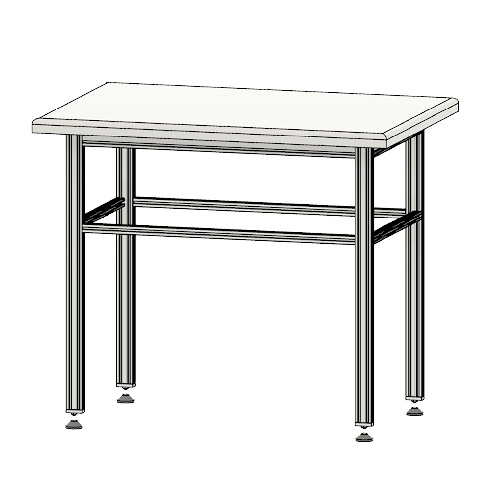 30-M12D60-1 MODULAR SOLUTIONS PLASTIC FOOT<BR>60MM PAD, M12 THREAD W/ JAM NUT